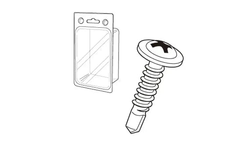 Self-drilling screw (with washer) DRZ-413P