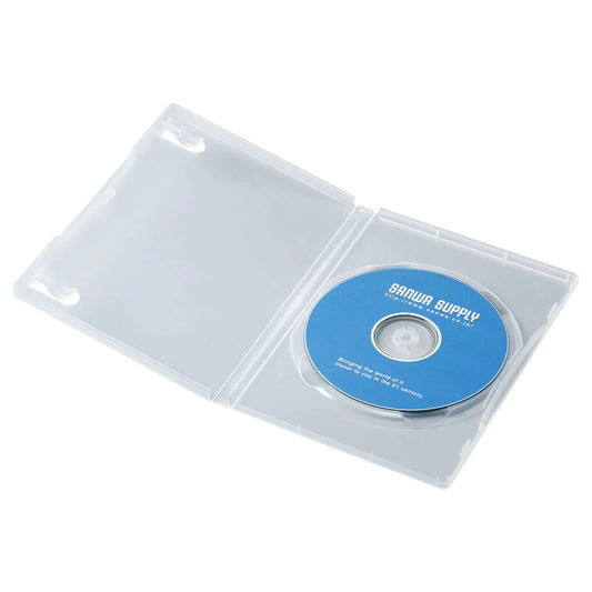 DVD Tall Case (Holds 1 Disc, Set of 10, Clear) DVD-TN1-10CLN