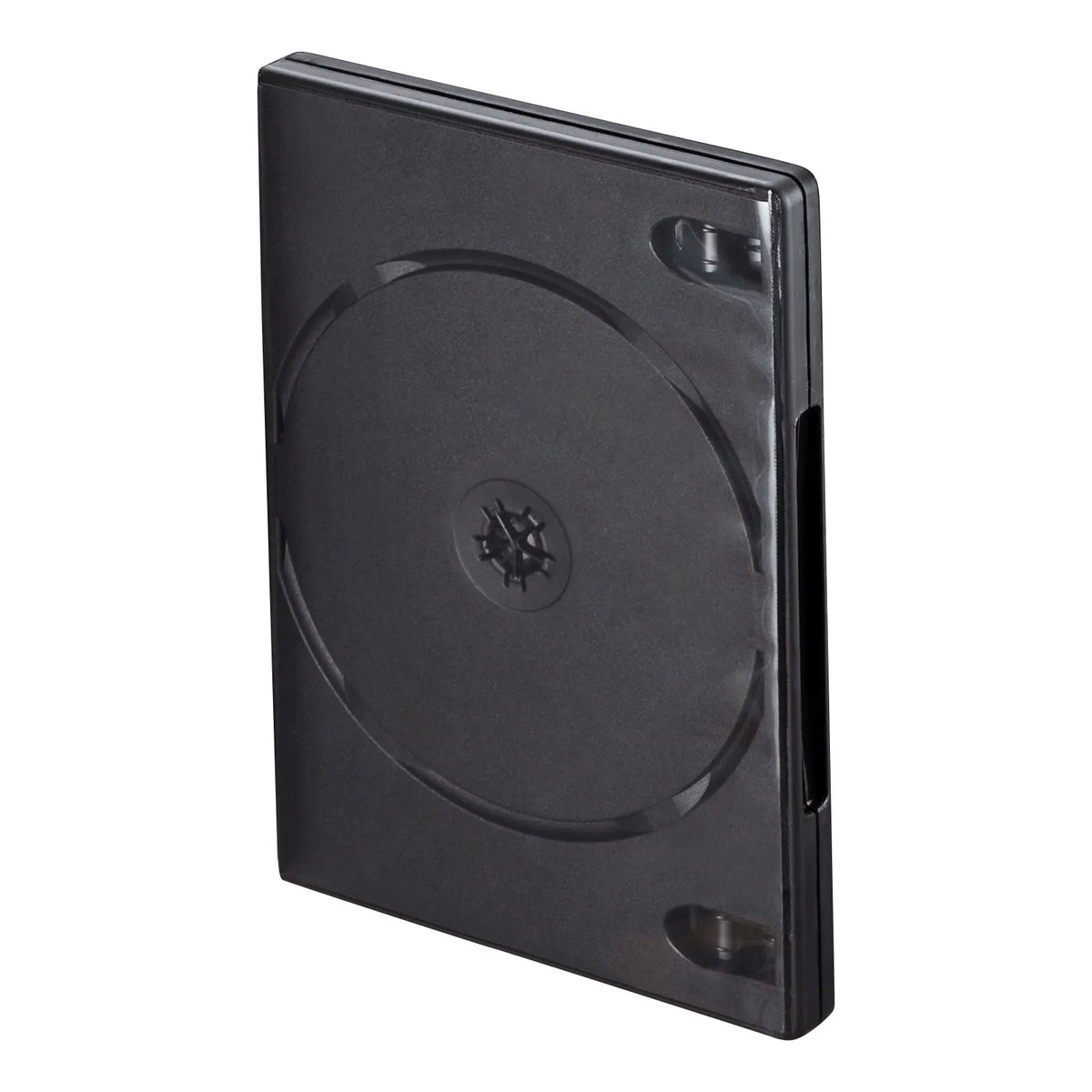 DVD Tall Case (Holds 2 Discs, 30-Pack, Black) DVD-TN2-30BKN