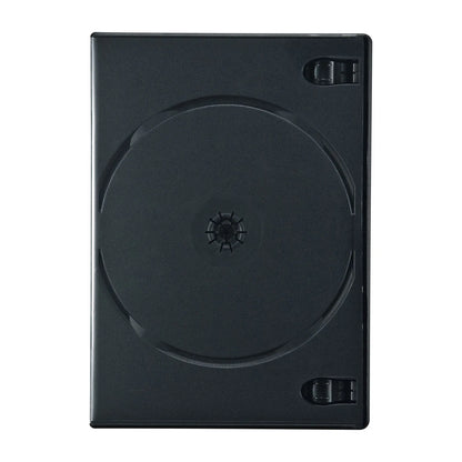 DVD Tall Case (Holds 4 Discs, 10-Pack, Black) DVD-TN4-10BKN