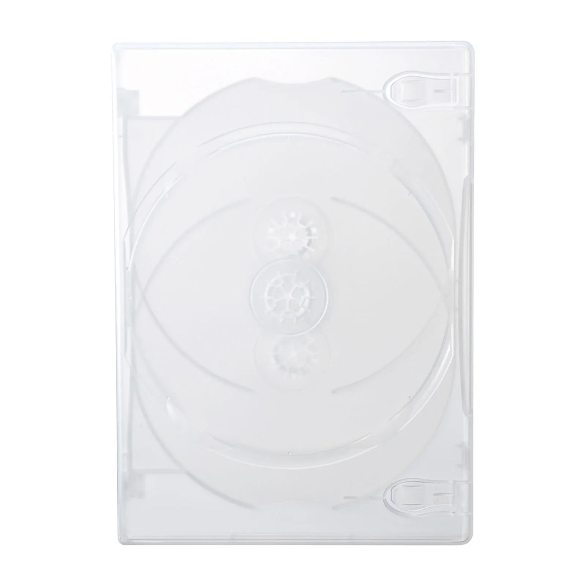DVD Tall Case (Holds 4 Discs, 10-Pack, Clear) DVD-TN4-10CL