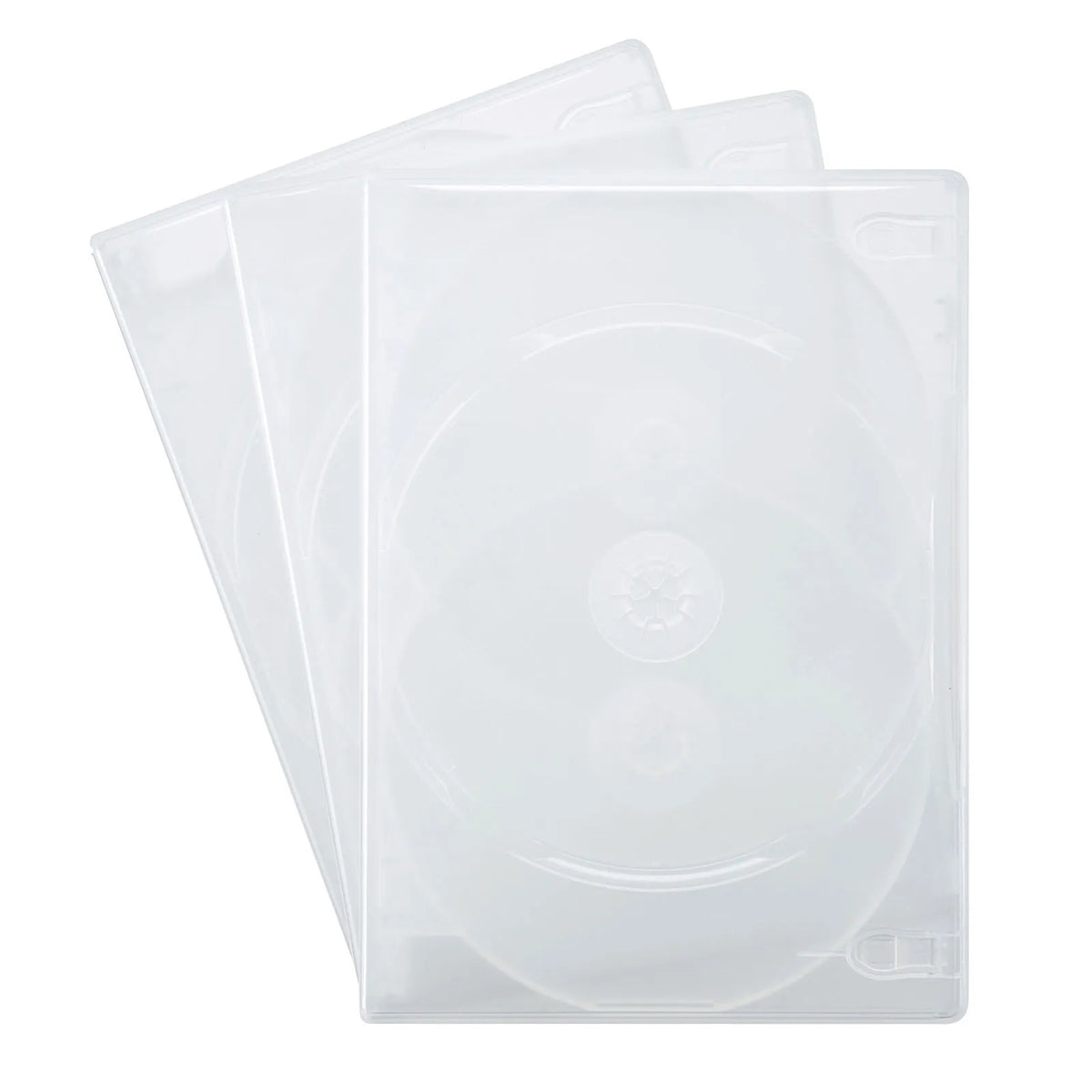 DVD Tall Case (Holds 6 Discs, 3-Pack, Clear) DVD-TN6-03CLN