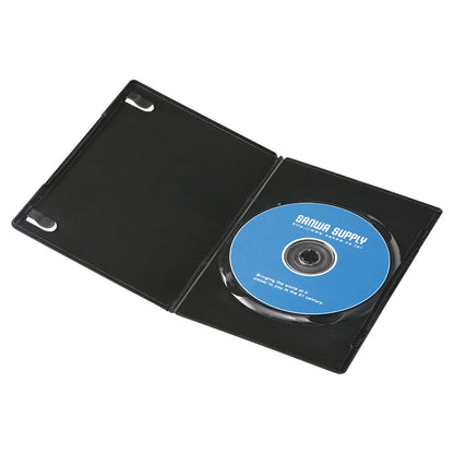 Slim DVD Tall Case (Holds 1 DVD, 10-pack, Black) DVD-TU1-10BKN