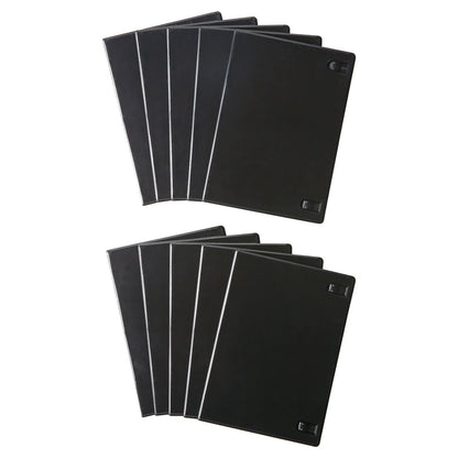Slim DVD Tall Case (Holds 1 DVD, 10-pack, Black) DVD-TU1-10BKN