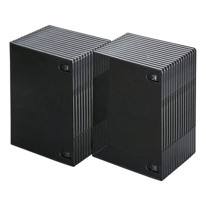 Slim DVD Tall Case (Holds 1 DVD, 30-pack, Black) DVD-TU1-30BKN
