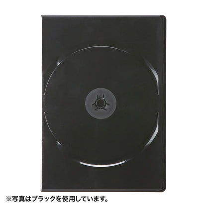 スリムDVDトールケース（2枚収納・10枚セット・クリア） DVD-TU2-10CLN