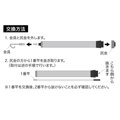 Silver Fisher's No. 1 Fishing Rod DVF-10-P