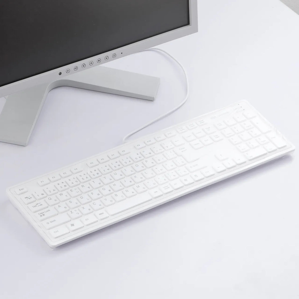 キーボードマルチカバー(シャワーキャップタイプ、大サイズ、3枚セット FA-CAPSET1
