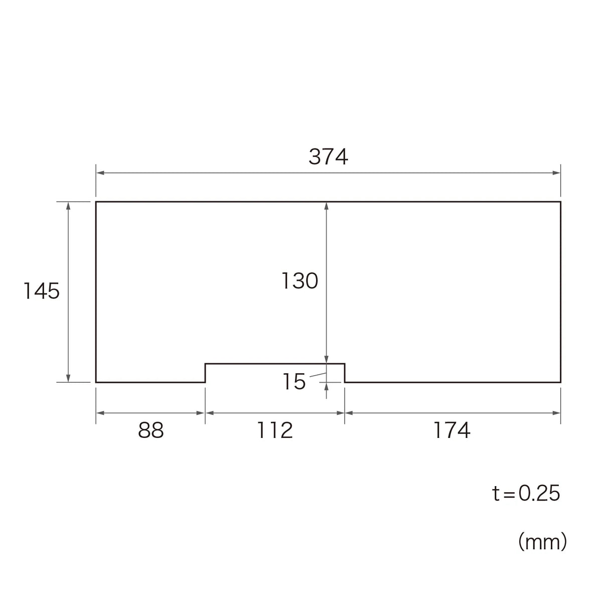 Notebook keyboard cover (for dynabook B series) FA-NDYB75