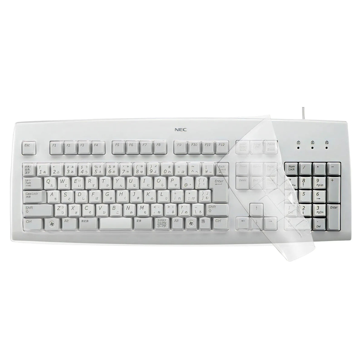 キーボードカバーNECMATEUSB109キーボード用シリコン FA-NX15N