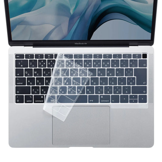 Silicone keyboard cover (clear) for MacBook Air 13.3-inch Retina display (FA-SMACBA13R)