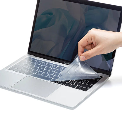 Silicone keyboard cover (clear) for MacBook Air 13.3-inch Retina display (FA-SMACBA13R)
