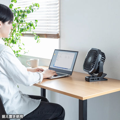 USB扇風機（バッテリー充電式） FAN-USB1BK