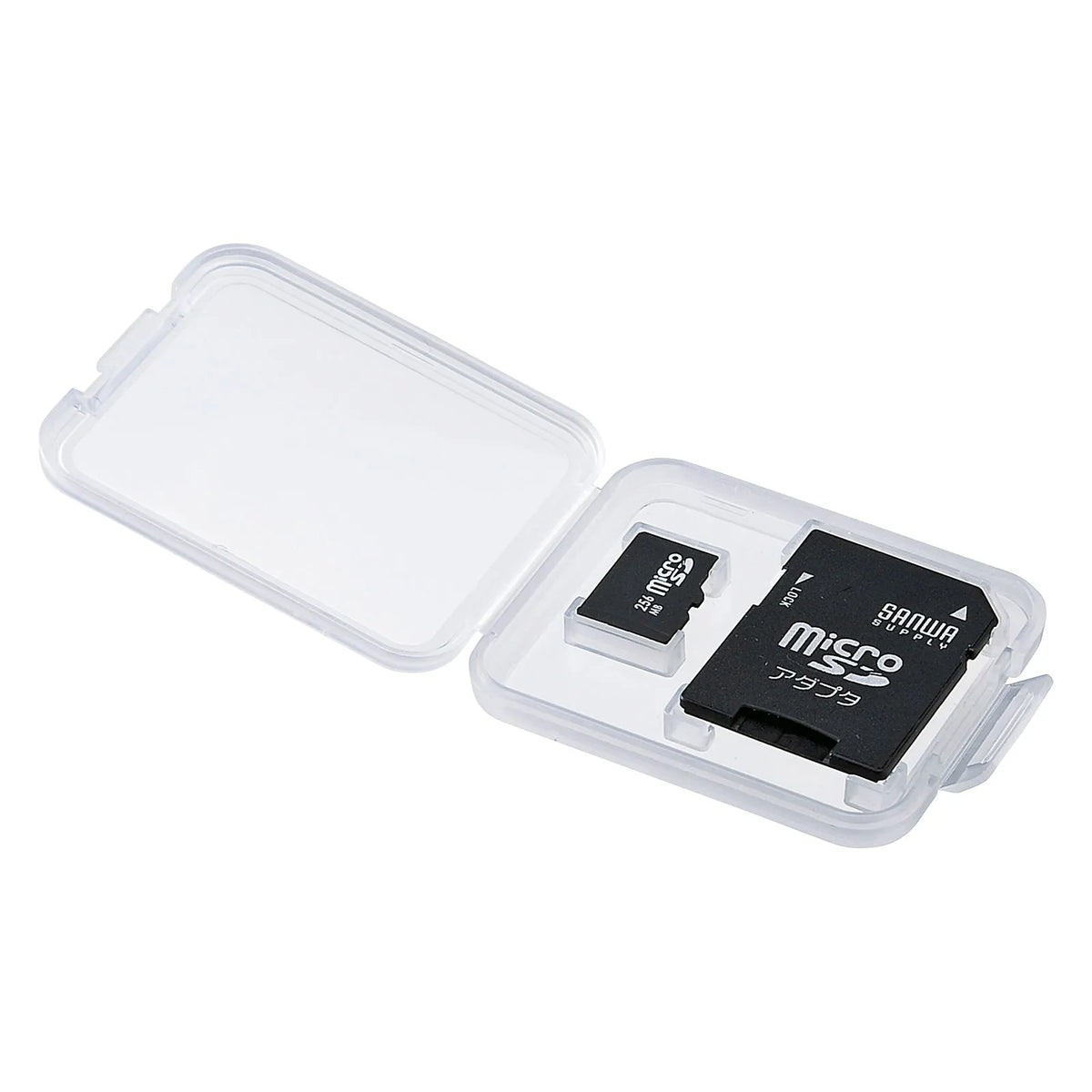 メモリーカードクリアケース（microSDカード用・6個セット） FC-MMC10MICN