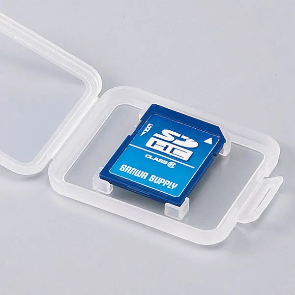 Memory Card Clear Case (for SD cards, 30-pack) FC-MMC10SD-30