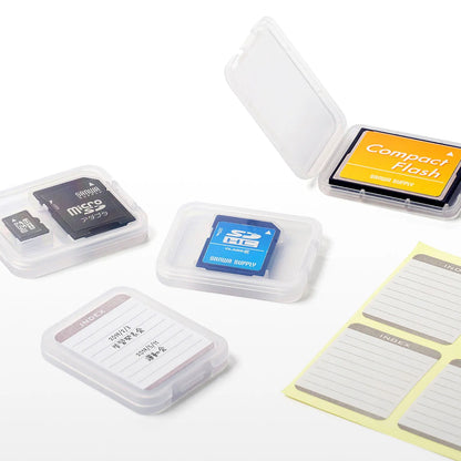 Memory Card Clear Case (for SD cards, 30-pack) FC-MMC10SD-30