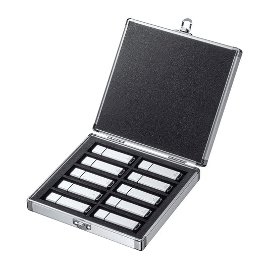 USB flash drive case (holds 10 drives) FC-UFD1N