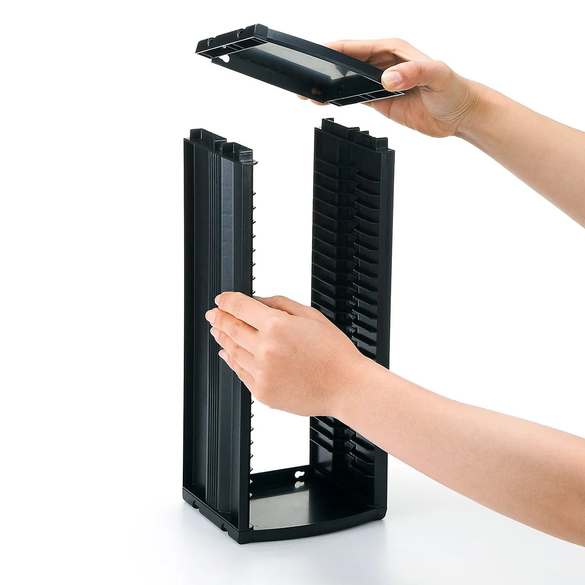 Assembled CD rack FCD-CB26BK