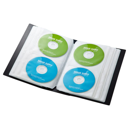 DVD/CD File Case (Holds 120 Discs, Black) FCD-FL120BK