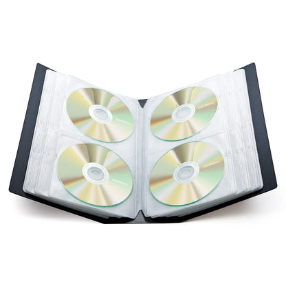 DVD/CD File Case (Holds 120 Discs, Black) FCD-FL120BK