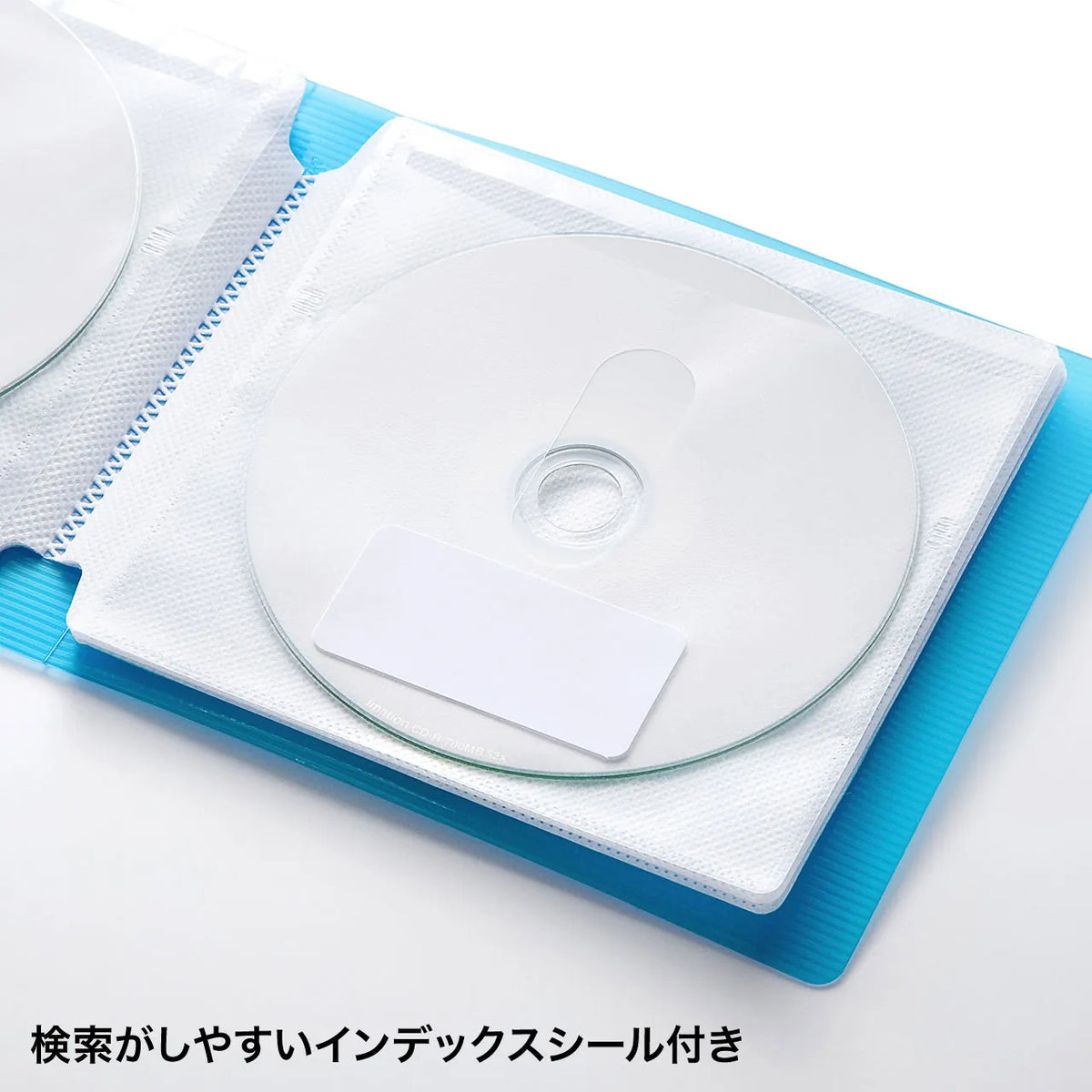 DVD/CD File Case (Holds 12 Discs, Blue) FCD-FL12BL