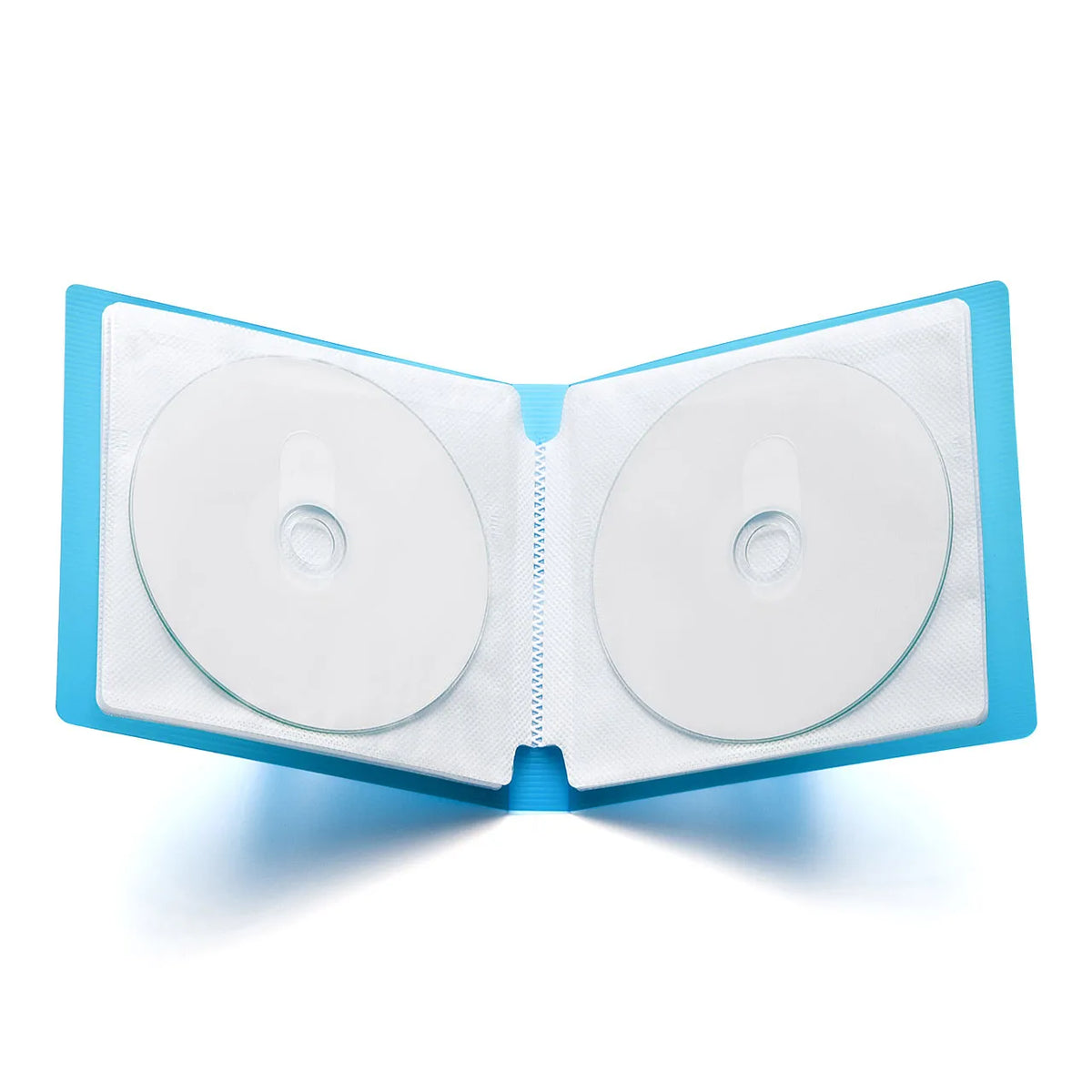 DVD/CD File Case (Holds 12 Discs, Blue) FCD-FL12BL