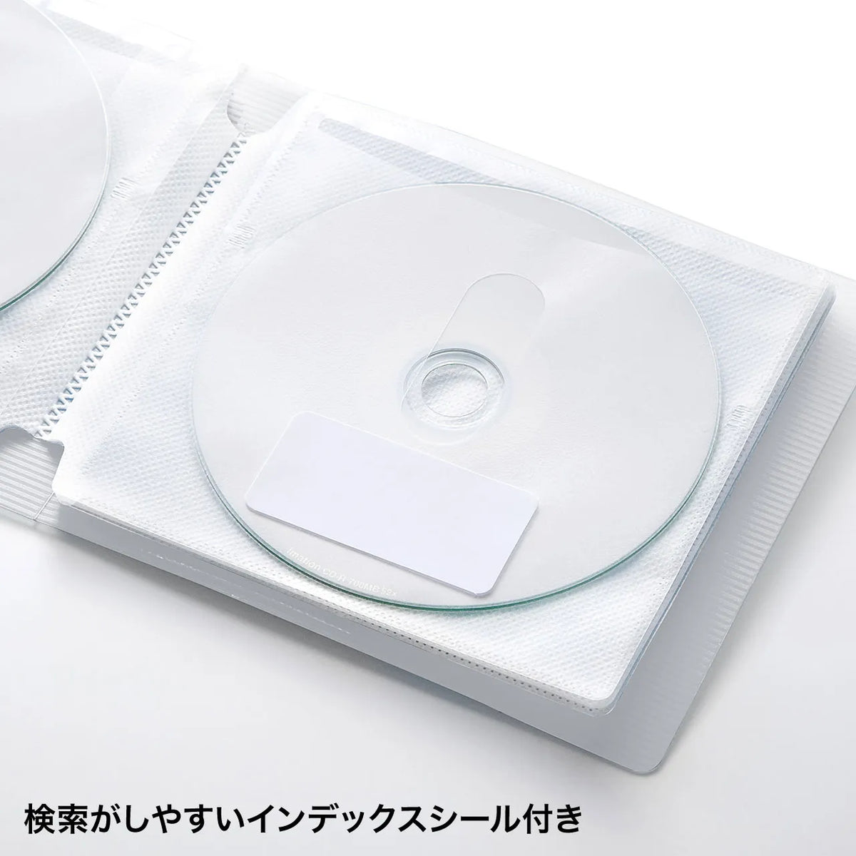 DVD/CD File Case (Holds 12 Discs, Clear) FCD-FL12CL