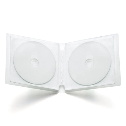 DVD/CD File Case (Holds 12 Discs, Clear) FCD-FL12CL