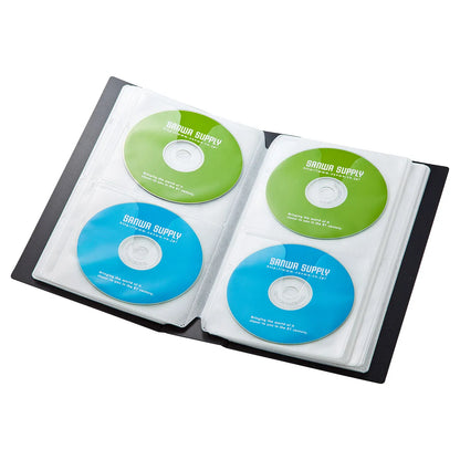 DVD/CD File Case (Holds 72 Discs, Black) FCD-FL72BK