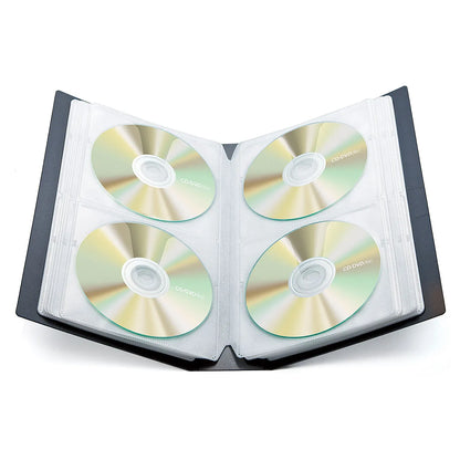 DVD/CD File Case (Holds 72 Discs, Black) FCD-FL72BK