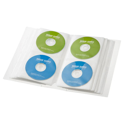Blu-ray Disc Compatible File Case (Holds 104 Discs, Clear) FCD-FLBD104CL