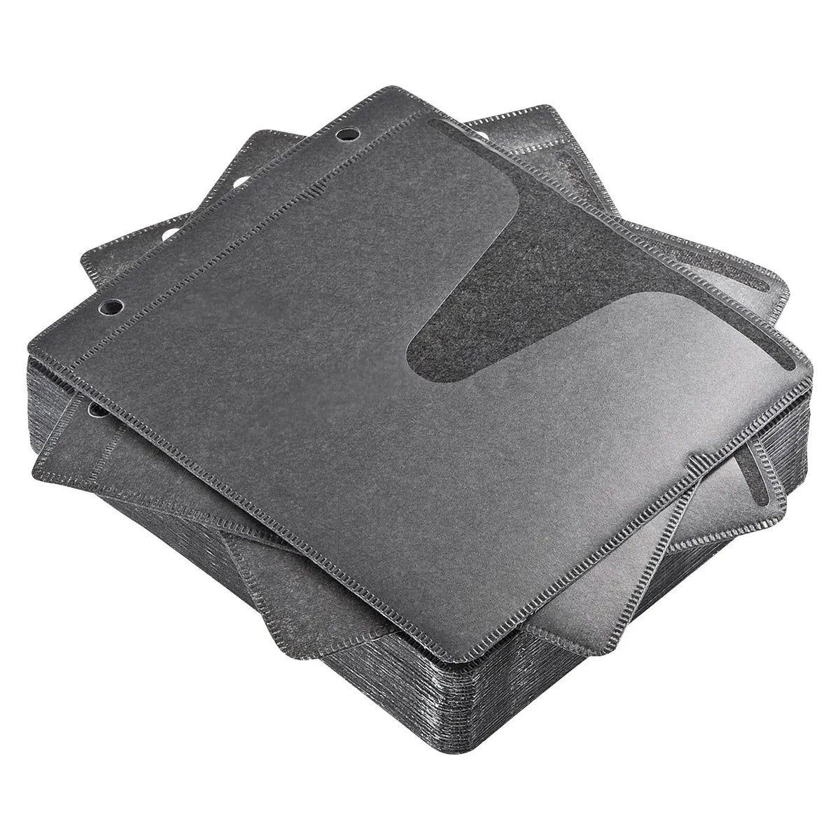 Blu-ray Disc Compatible Non-woven Fabric Case (with Ring Hole, 50 Cases, Black) FCD-FRBD50BK