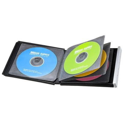ブルーレイディスク対応ポータブルハードケース（8枚収納・ブラック） FCD-JKBD8BK