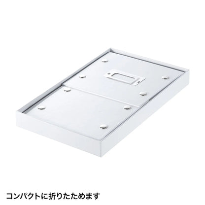 組み立て式CD BOX（ホワイト） FCD-MT3WN