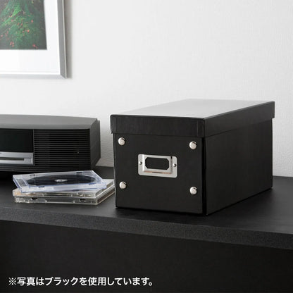 組み立て式CD BOX（ホワイト） FCD-MT3WN