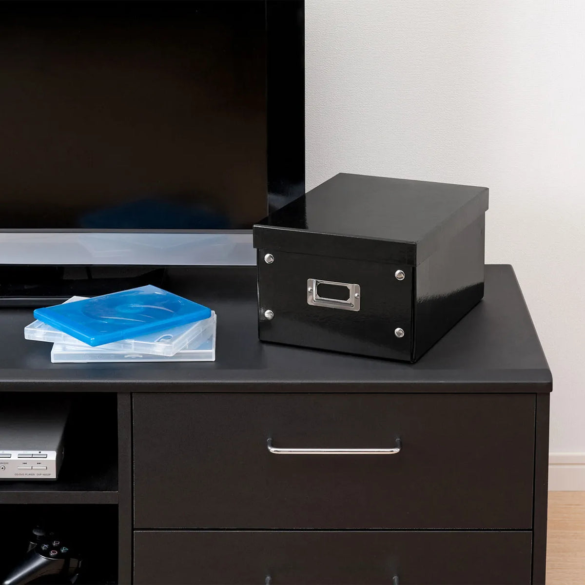 Assemble-it-yourself DVD Box (Black) FCD-MT4BKN
