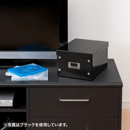 組み立て式DVD BOX（ホワイト） FCD-MT4WN
