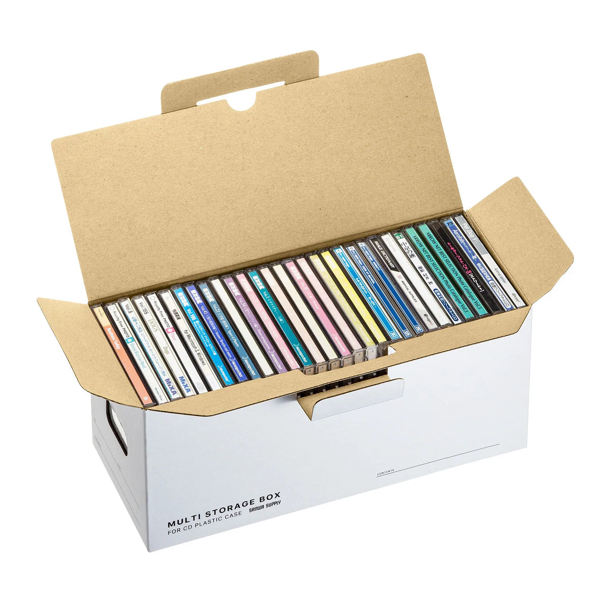 Multi-purpose storage box case (5 pieces, for CD jewel cases) FCD-MT5W