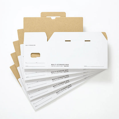 Multi-purpose storage box case (5 pieces, for CD jewel cases) FCD-MT5W