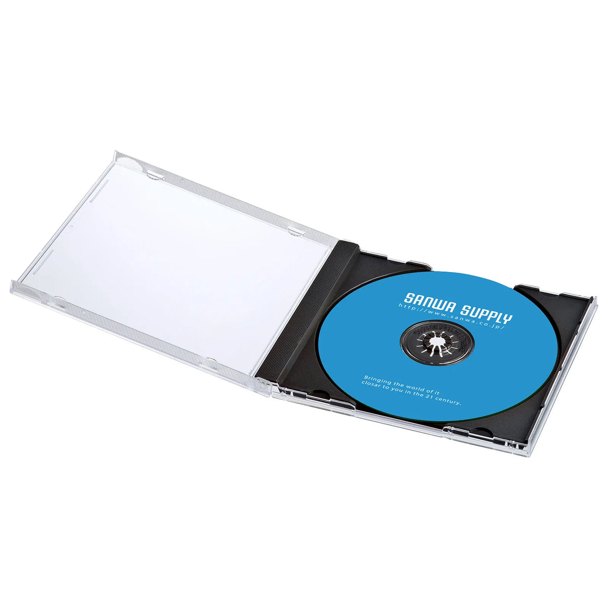 Blu-ray・DVD・CDケース（10枚セット・ブラック） FCD-PN10BKN