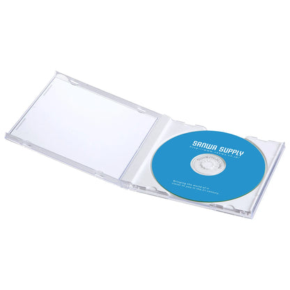 Blu-ray・DVD・CDケース（10枚セット・ホワイト） FCD-PN10WN