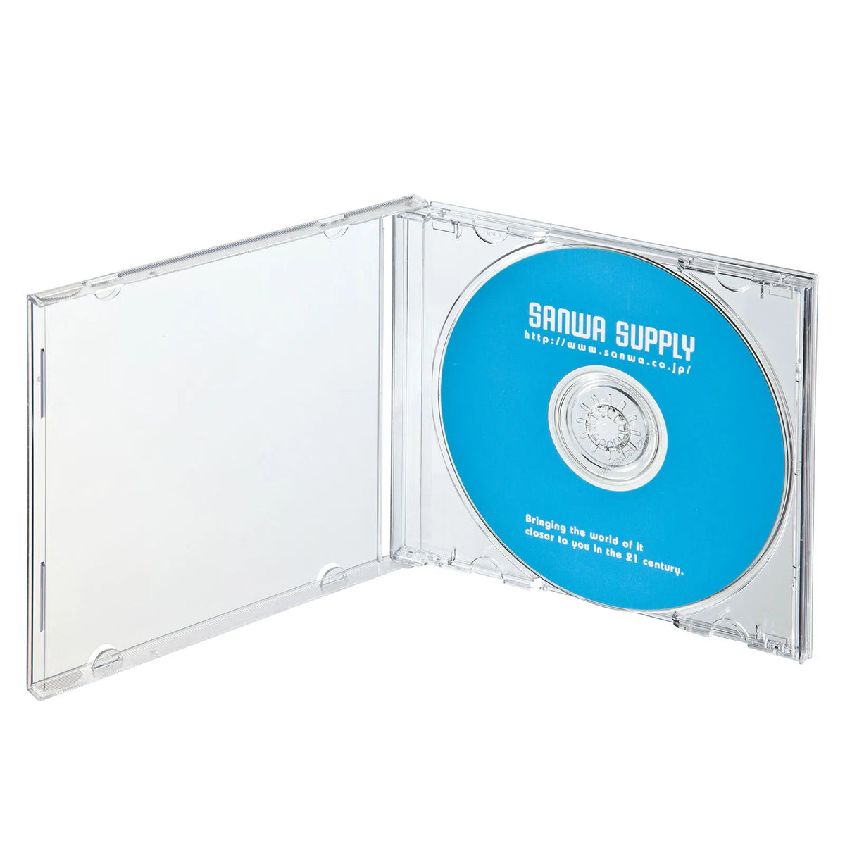 Blu-ray/DVD/CD Cases (Set of 30, Clear) FCD-PN30CLN