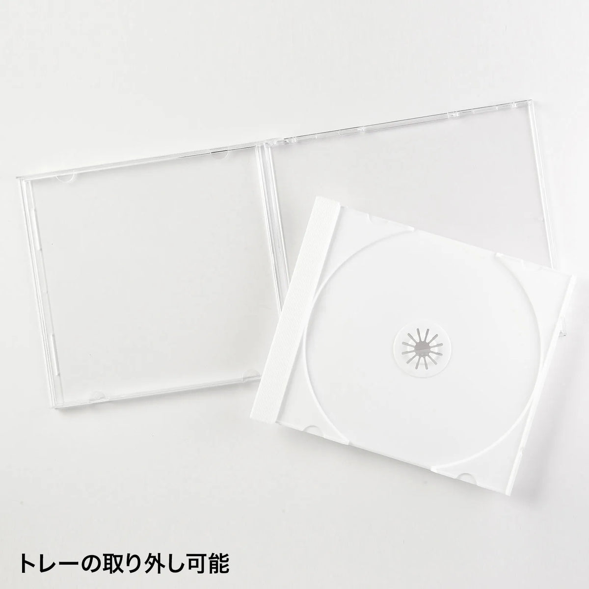 Blu-ray/DVD/CD Cases (Set of 30, White) FCD-PN30WN