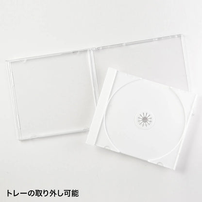 Blu-ray/DVD/CD Cases (Set of 30, White) FCD-PN30WN