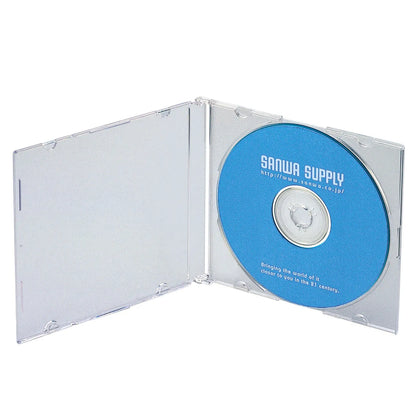 Blu-ray/DVD/CD Case (Slim Type, 30-Pack, Clear) FCD-PU30CLN
