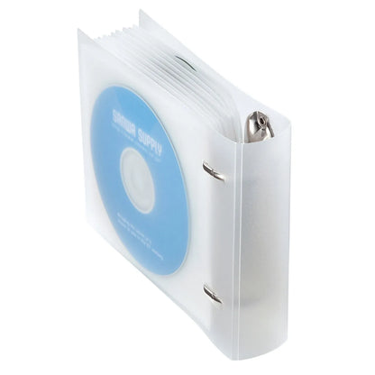 Ring binder case (holds 24 sheets, clear) FCD-RG24CLN