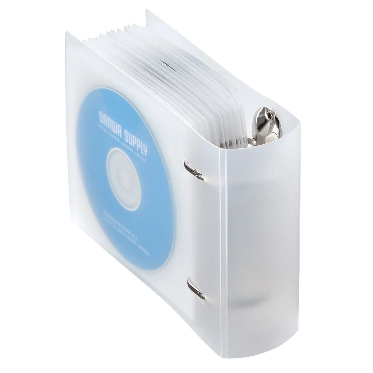 Ring binder case (holds 36 sheets, clear) FCD-RG36CLN
