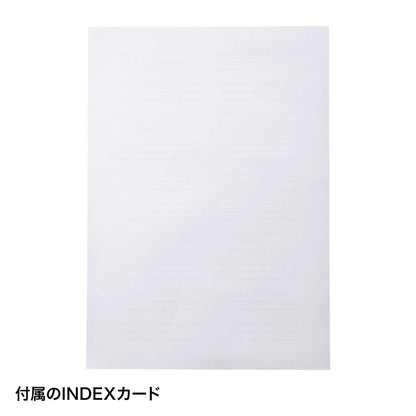 ブルーレイディスク対応A4リフィルシート（5シート入り・ブラック） FCD-RLBD30BK