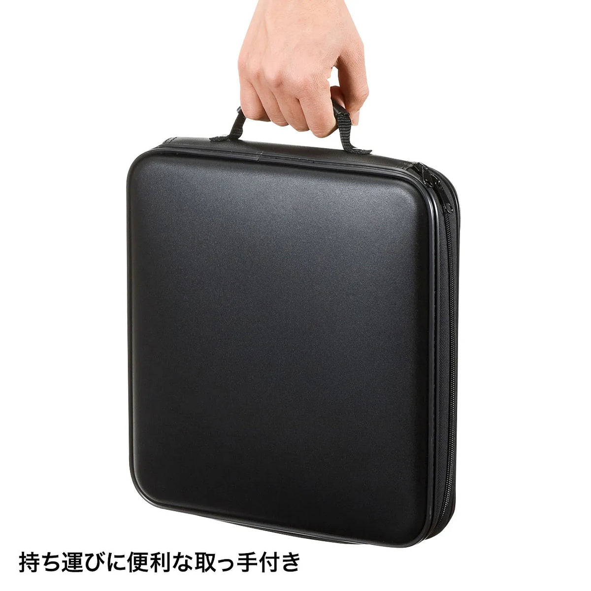DVD/CD Semi-Hard Case (Holds 160 Discs, Black) FCD-WL160BK
