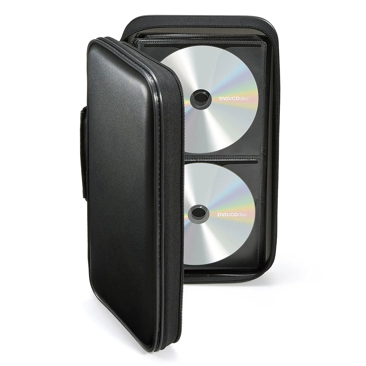 DVD/CD Semi-Hard Case (Holds 96 Discs, Black) FCD-WL96BK